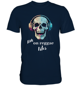 " run on reggae vibes" - Premium Shirt